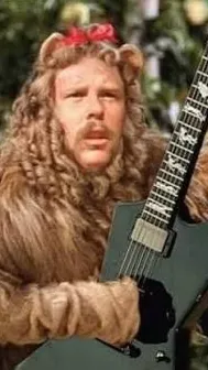 ai character: Cowardly Hetfield background