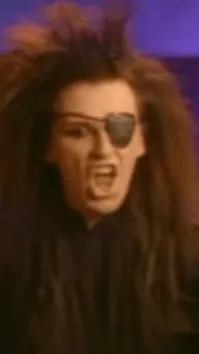 ai character: Pete burns background