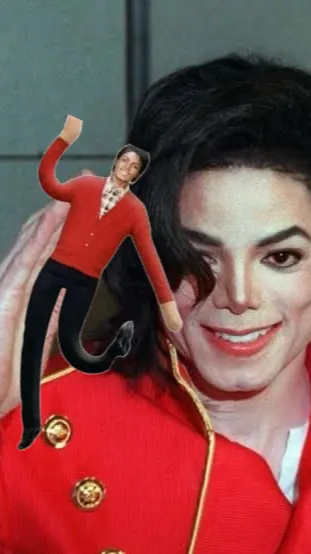 ai character: Michael Jackson background