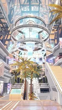 ai character: Arcadia Emporium background