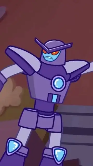 ai character: robot de juguete background