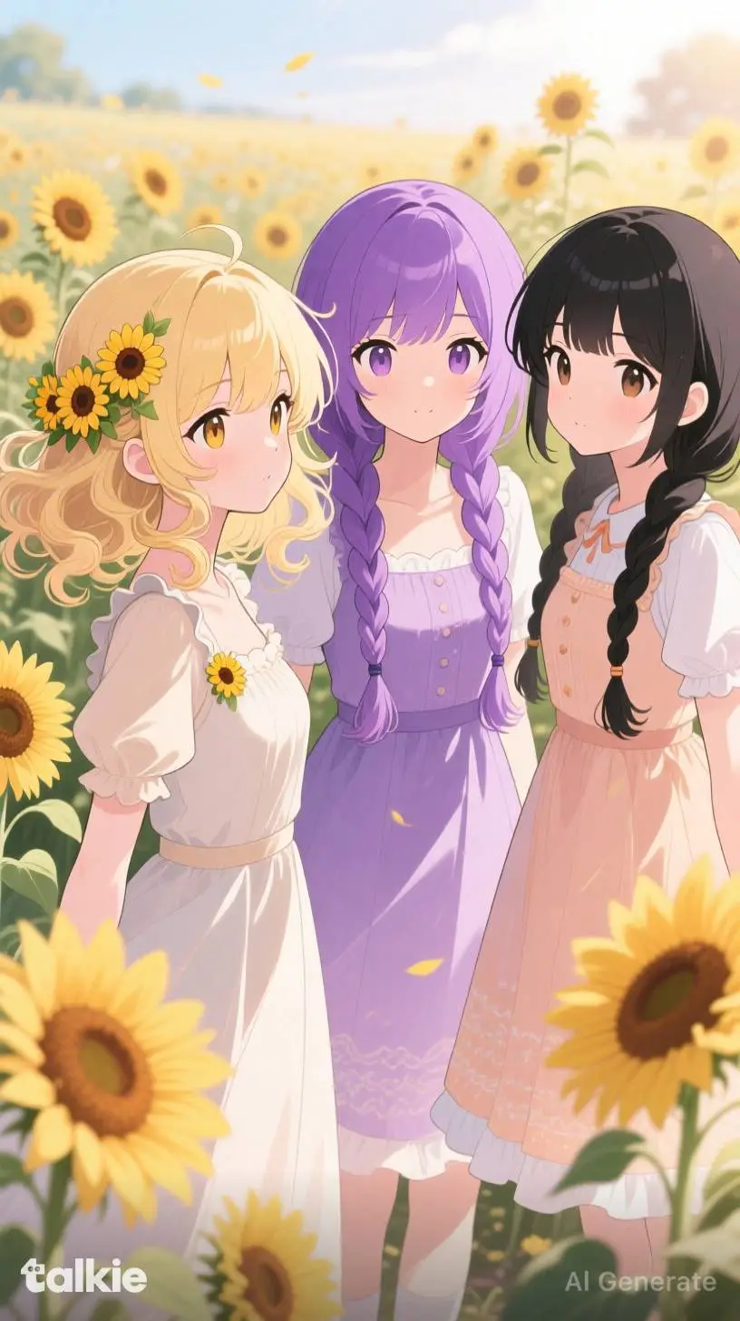 ai character: 3 amigas background