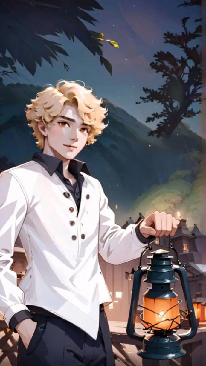 ai character: Ember background