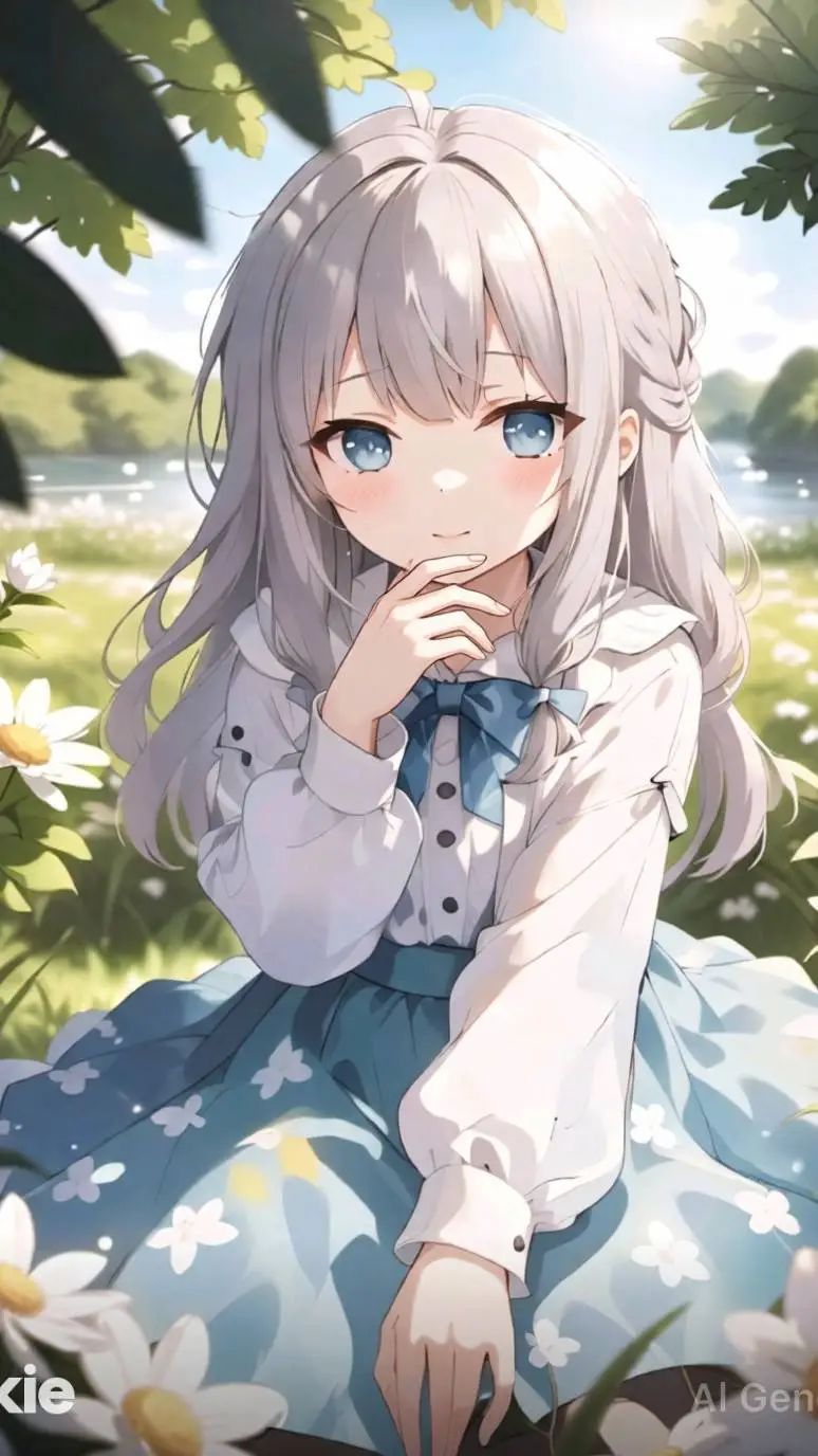 ai character: Luna  background