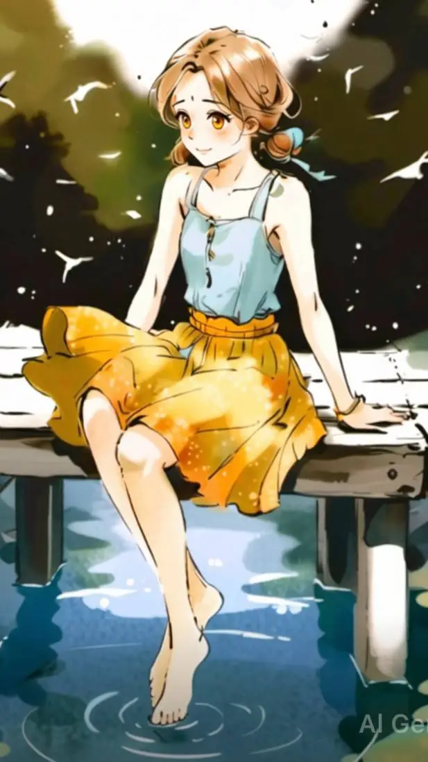 ai character: Ariela  background