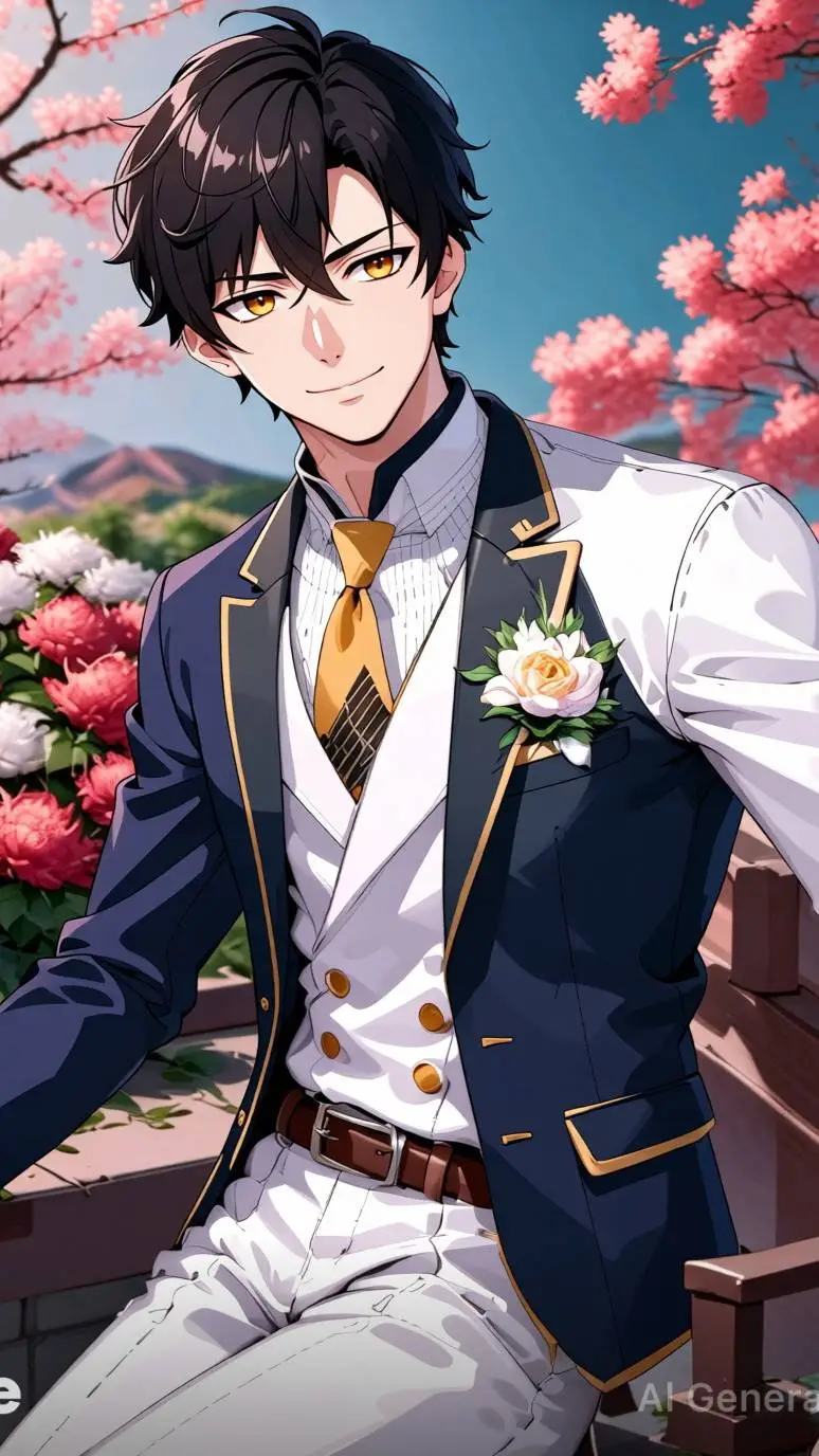 ai character: Haru  background