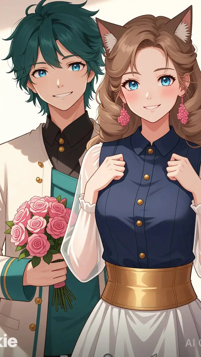 ai character: Liam  background
