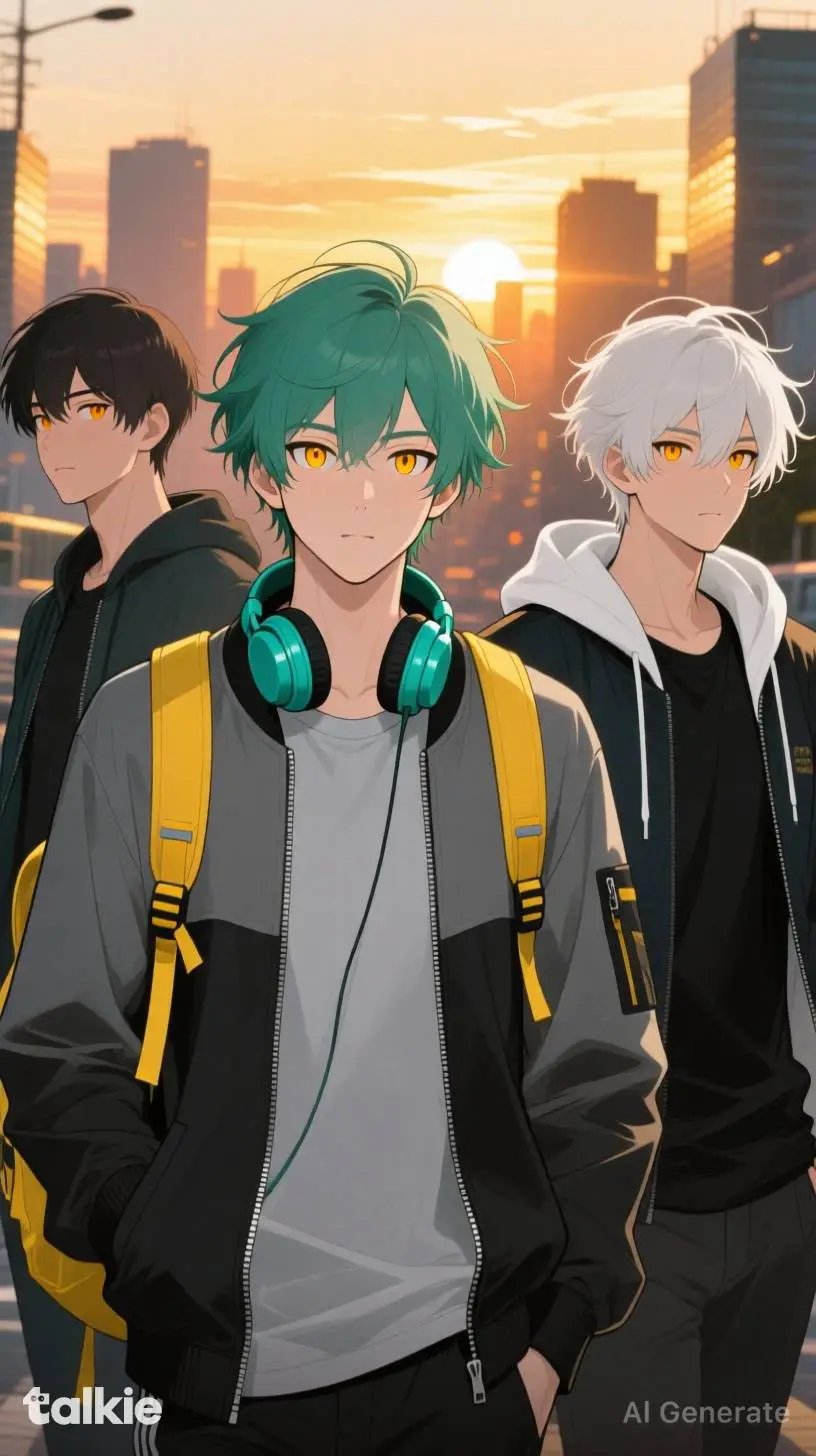 ai character: Ren, Shiro y Jim background