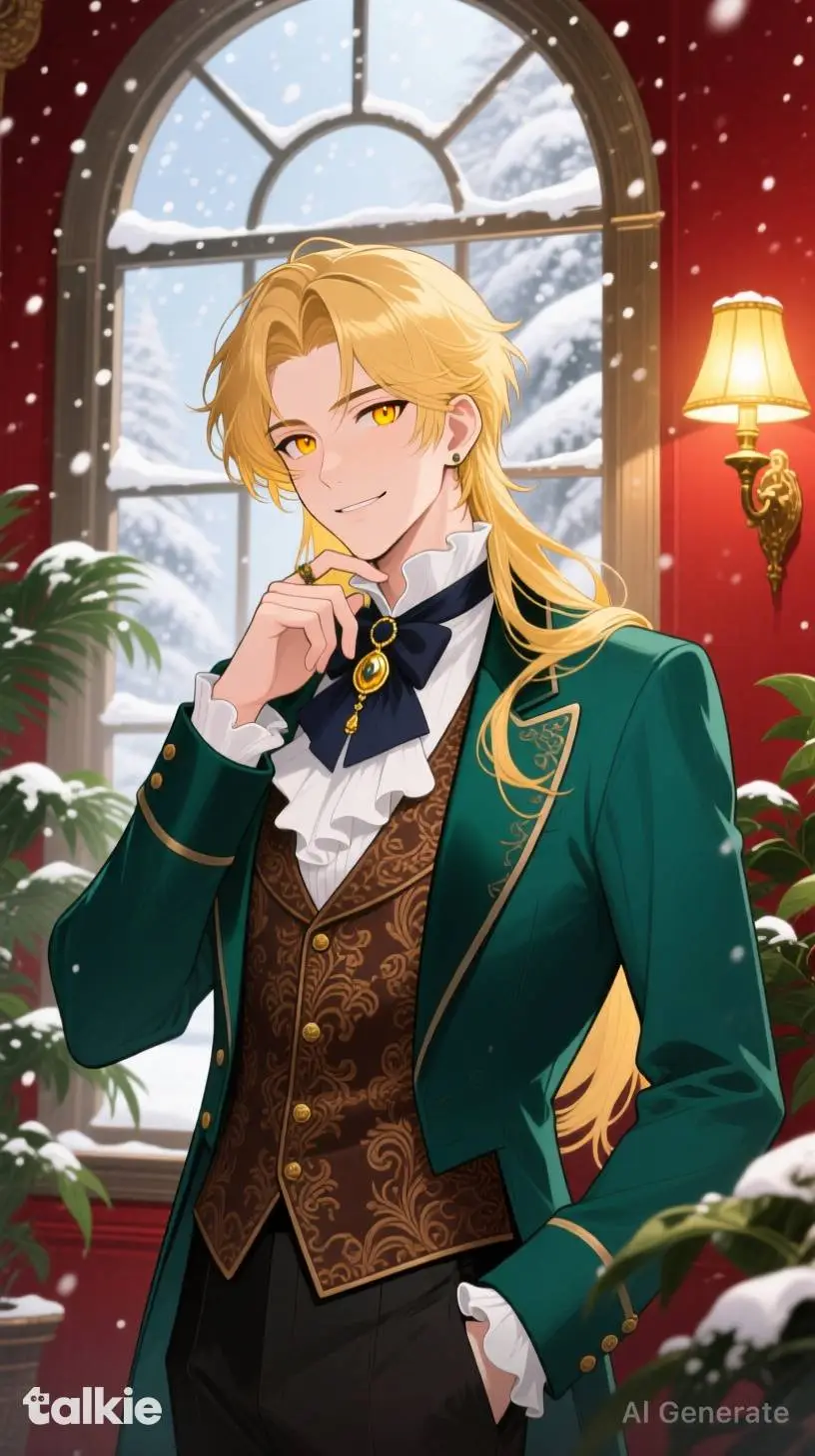 ai character: Bastian  background
