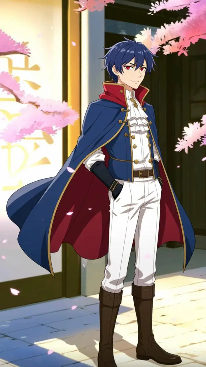 ai character: Kaito  background