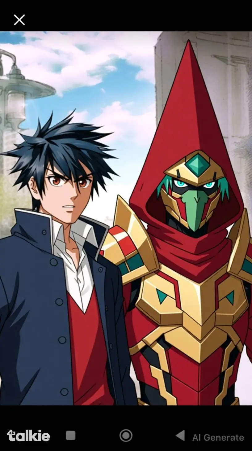 ai character: Kohta y Roar  background