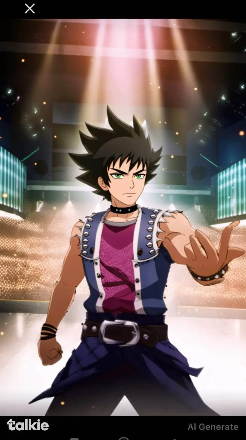 ai character: Ray  background
