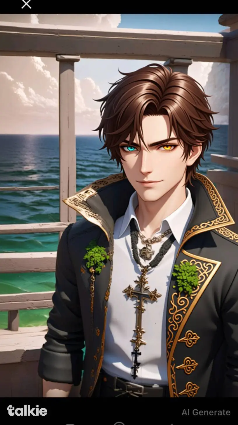 ai character: Reed  background