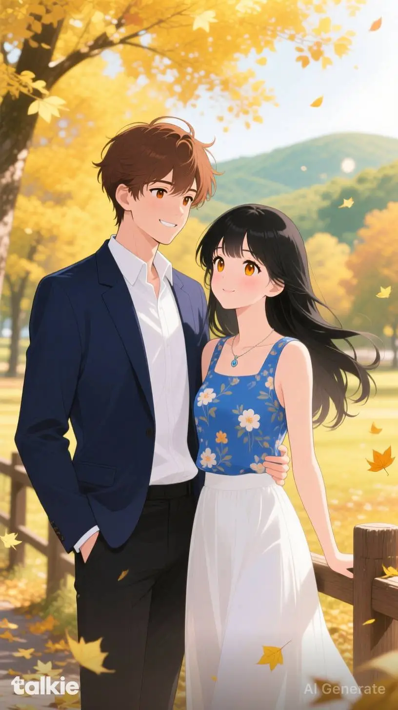ai character: Robin y Kendall  background