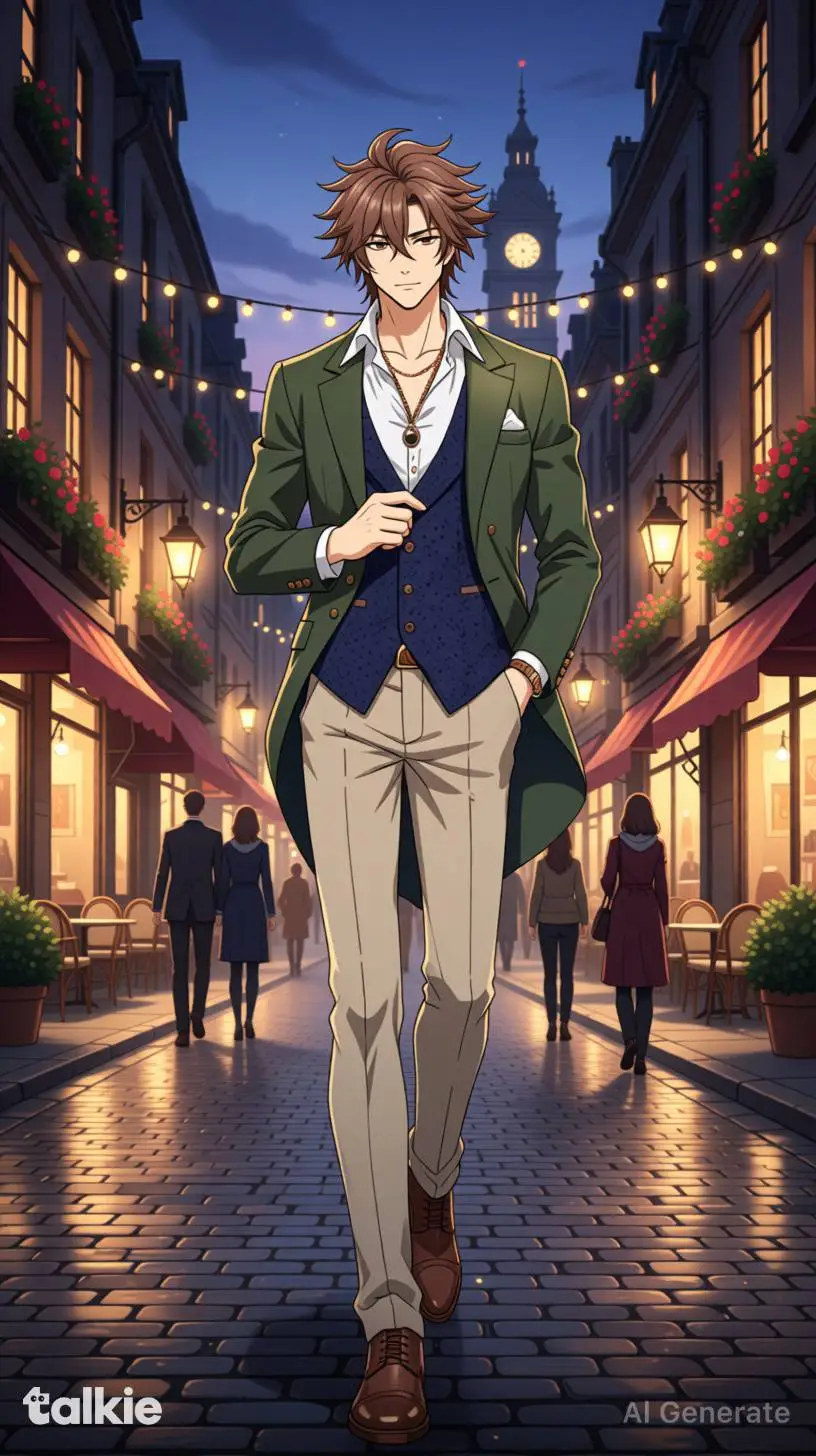 ai character: Bryan  background