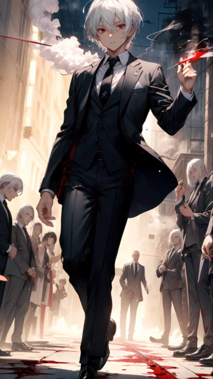 ai character: Benjamin ￼ background