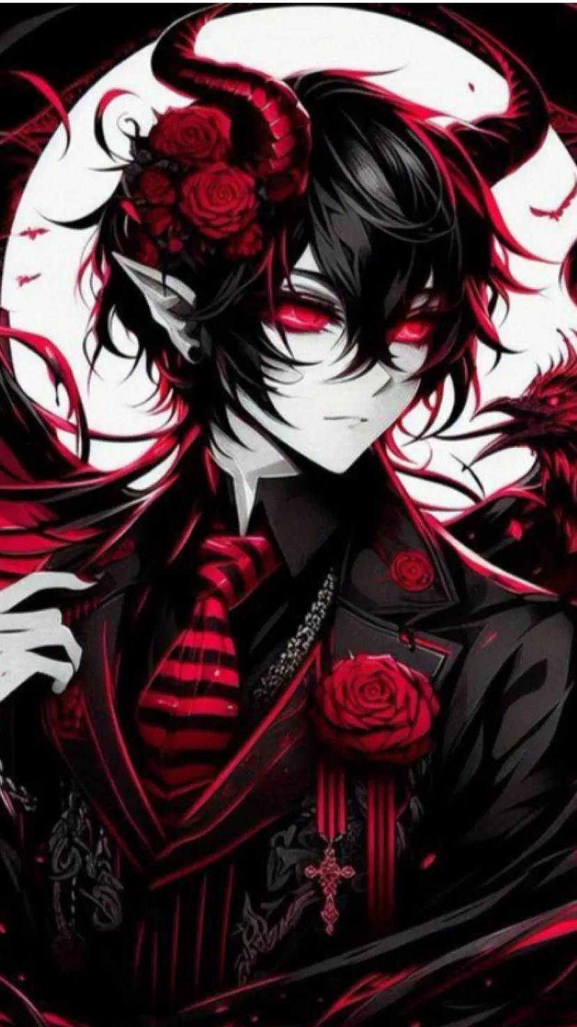 ai character: Fallen angel background