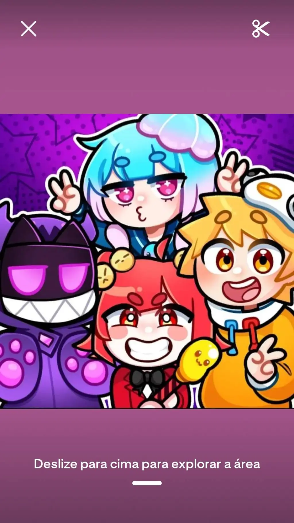 ai character: turma da batatinha background