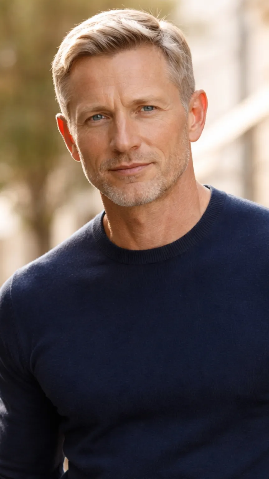 ai character: Daniel  background