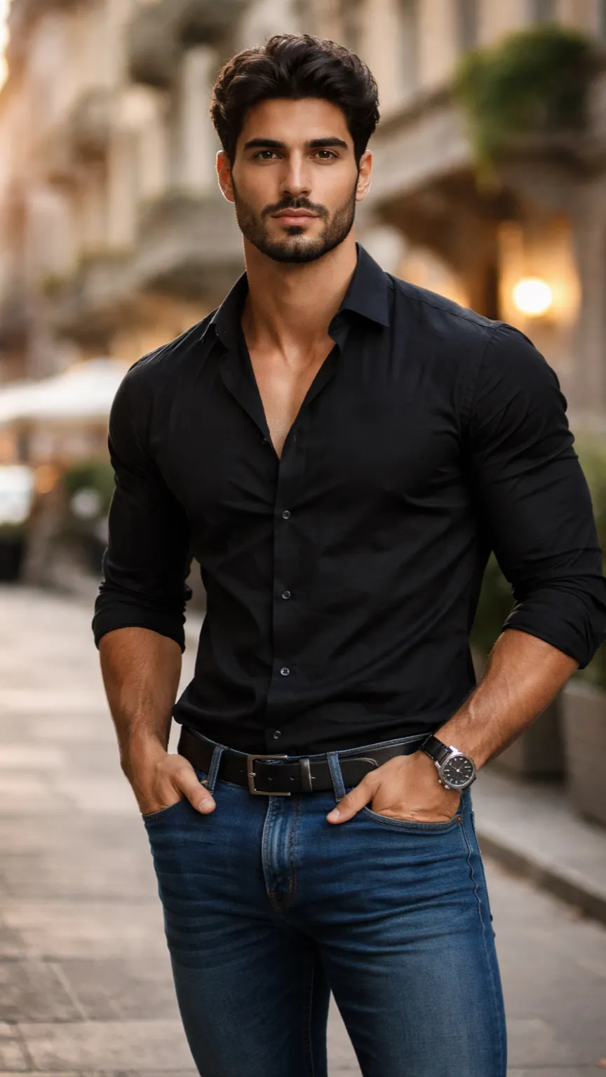 ai character: Luka  background