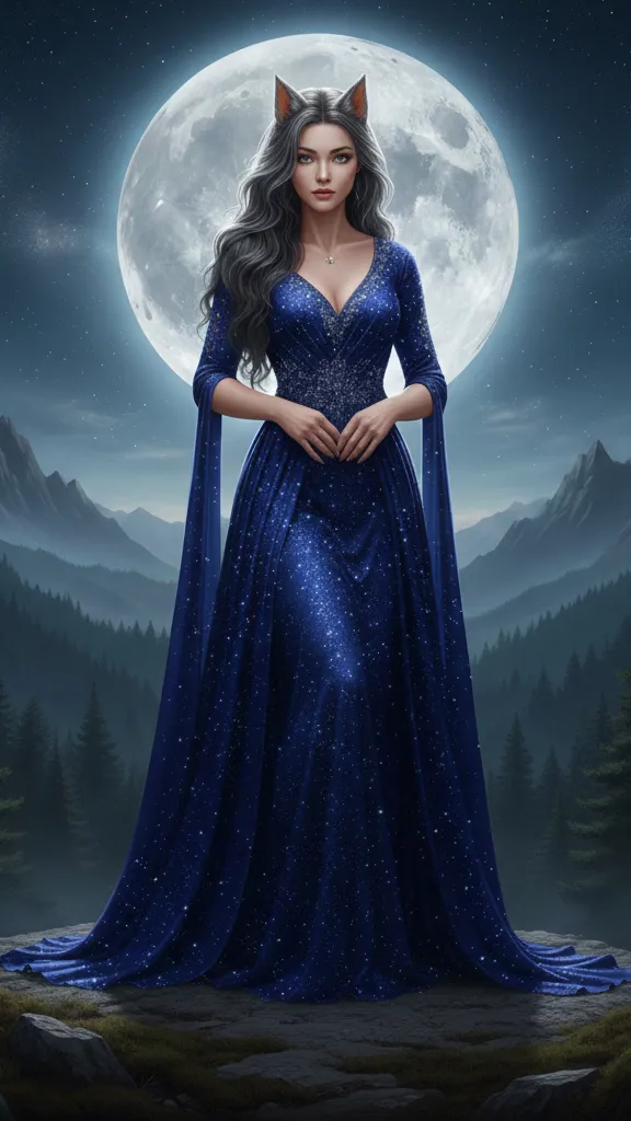 ai character: Luna Ella background