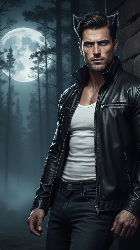 ai character: Lucien  background