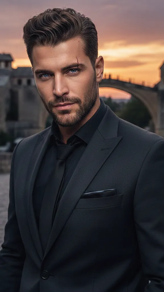 ai character: Emir Kovačević background