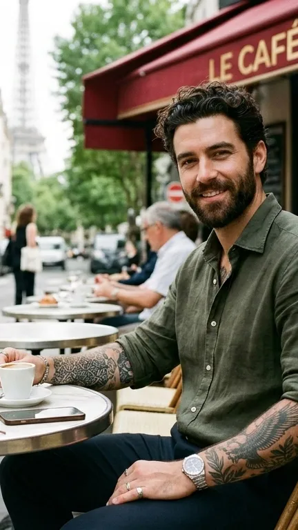 ai character: Louis background