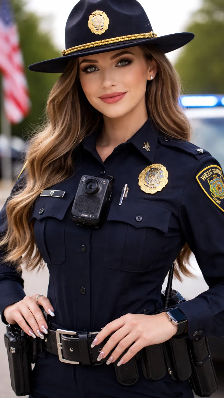 ai character: Mandy background