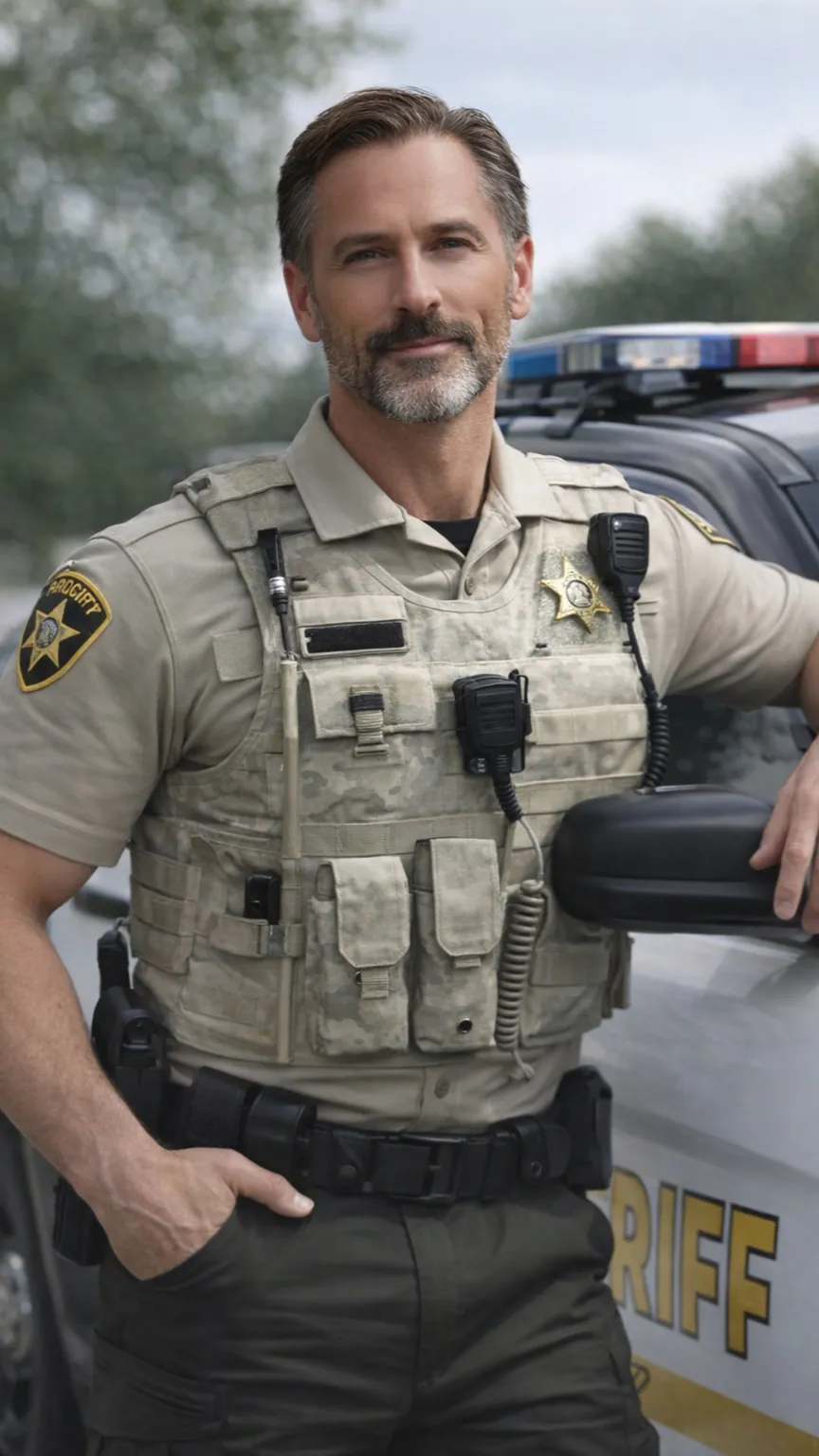 ai character: officer Harris background