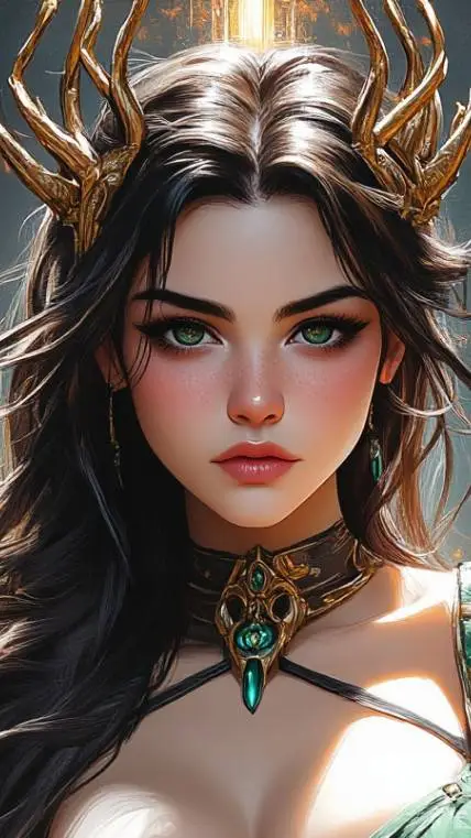 ai character: Sheila  background