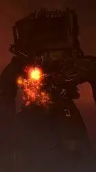 ai character: titan tv infectado background