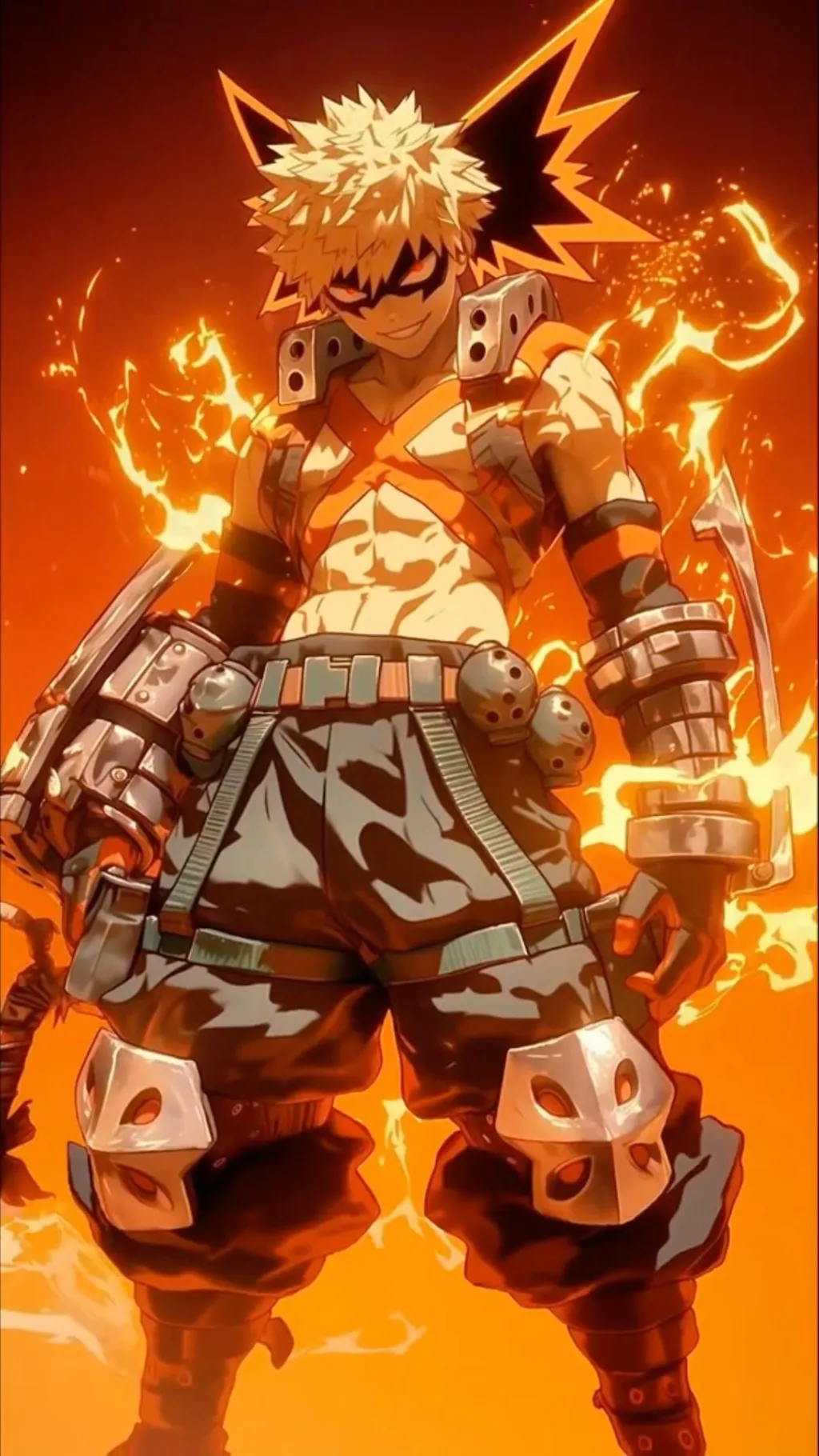 ai character: MHA- Test  background