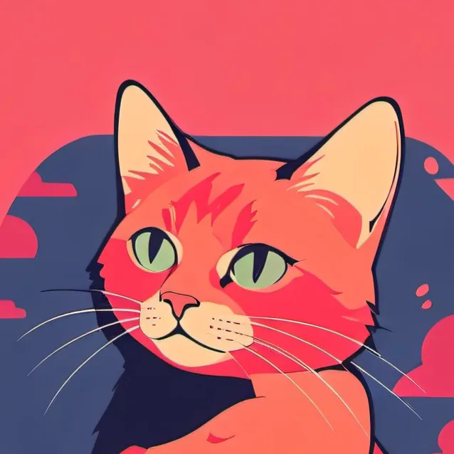 chat with ai character: красн кот