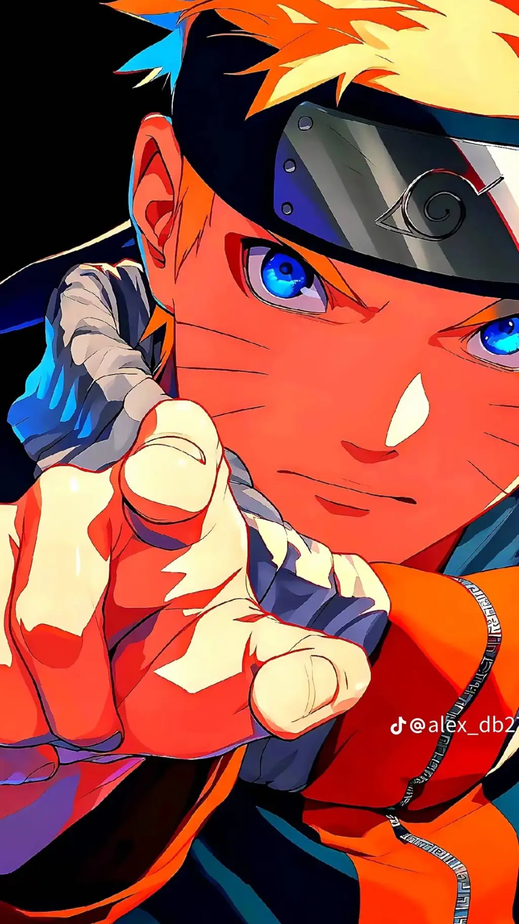 ai character: Naruto Uzumaki  background