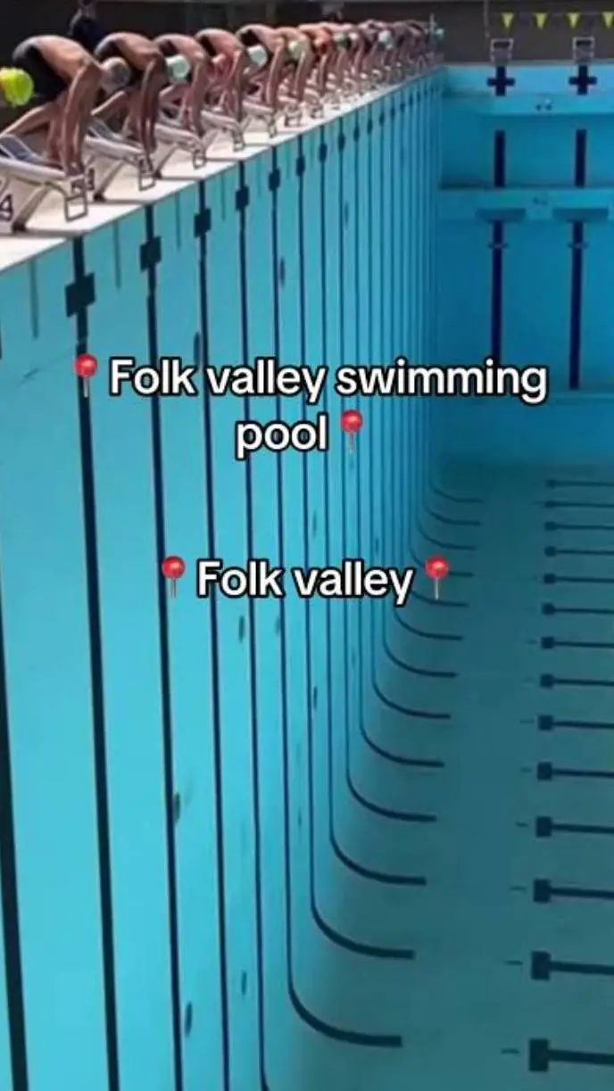 ai character: folk valley pool background
