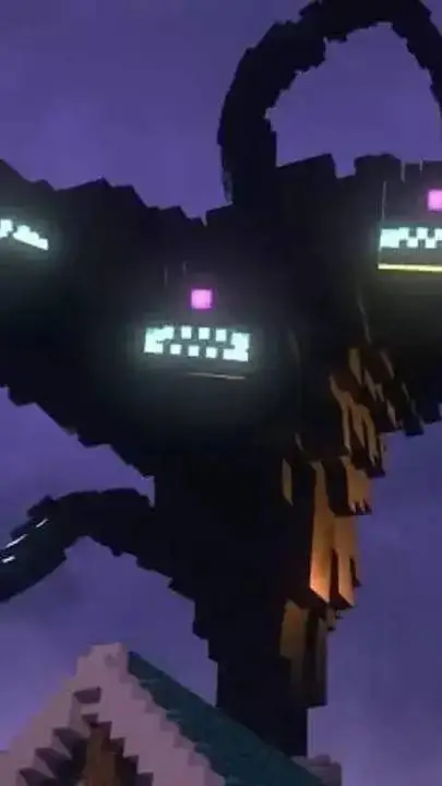 ai character: WITHER STORM PH4 background