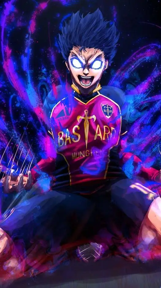 ai character: isagi yoichi  background