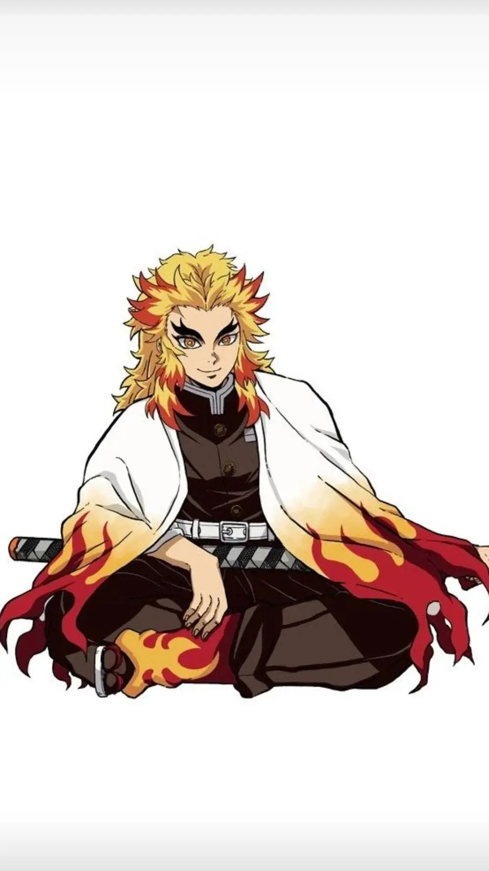 ai character: kyojuro rengoku  background
