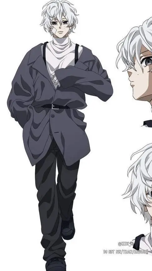 ai character: jjk em kny? background