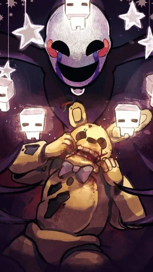 ai character: Mha x fnaf background