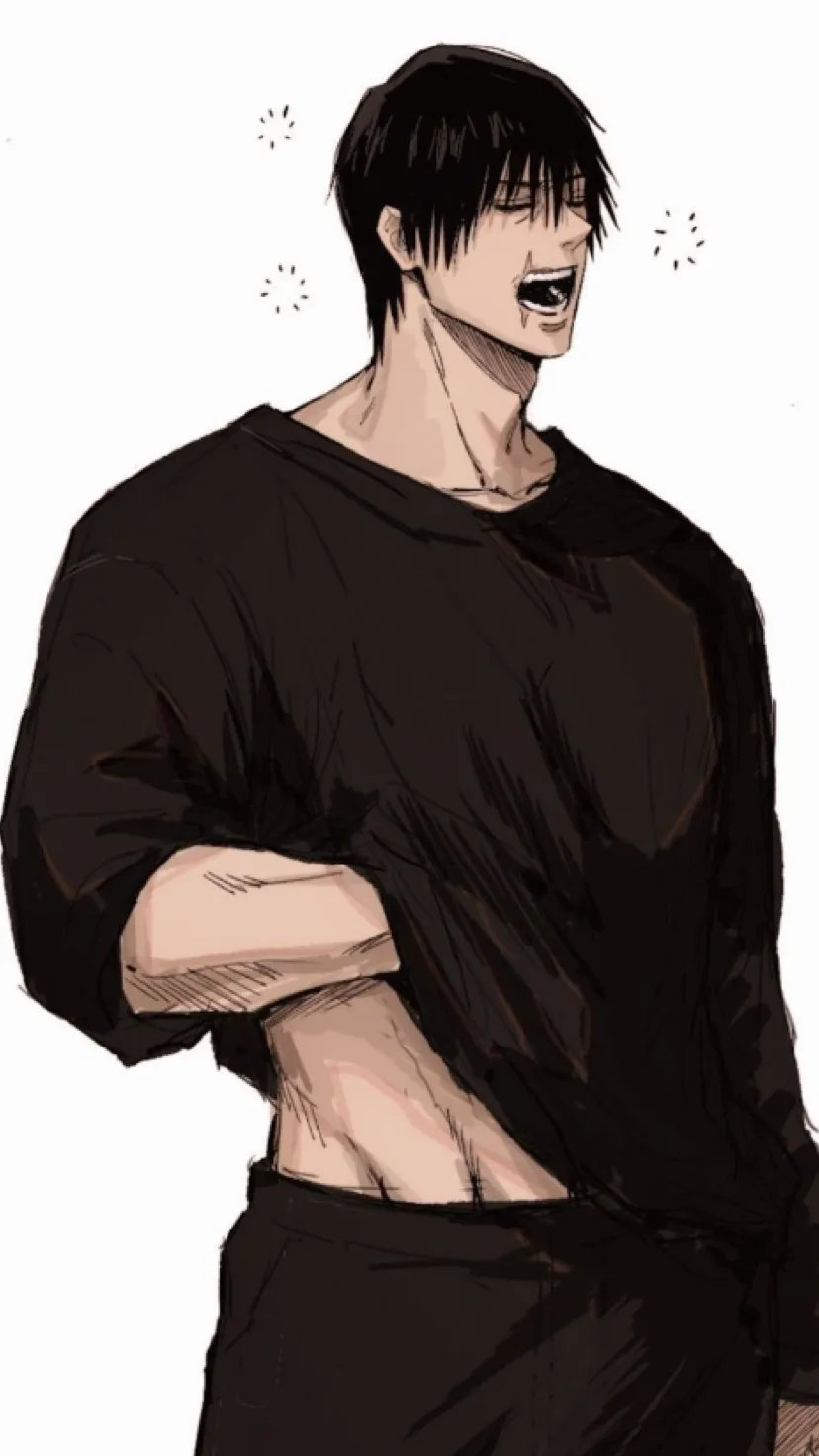 ai character: Toji 😩❤️ background