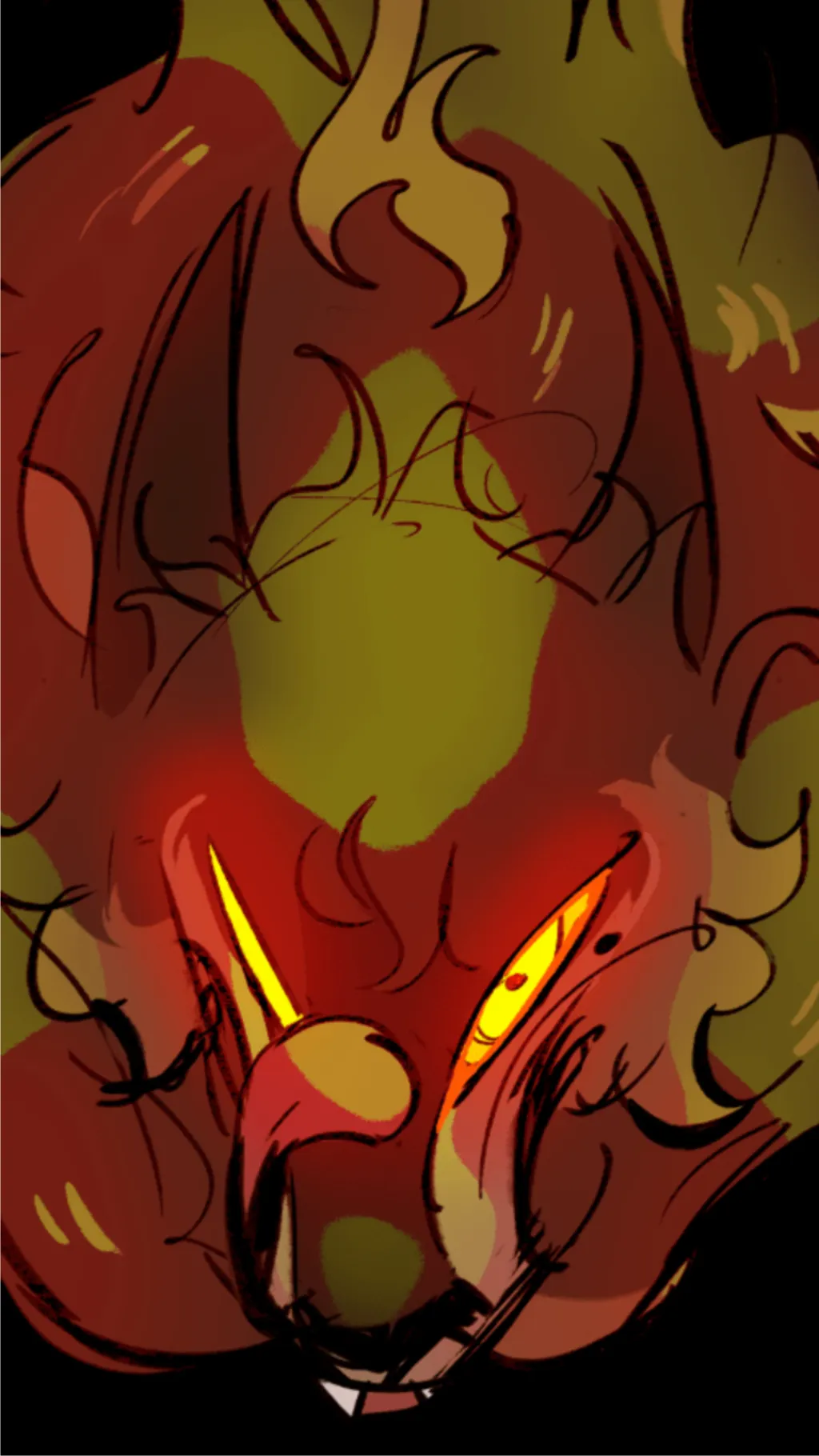 ai character: Leo in his wolf background