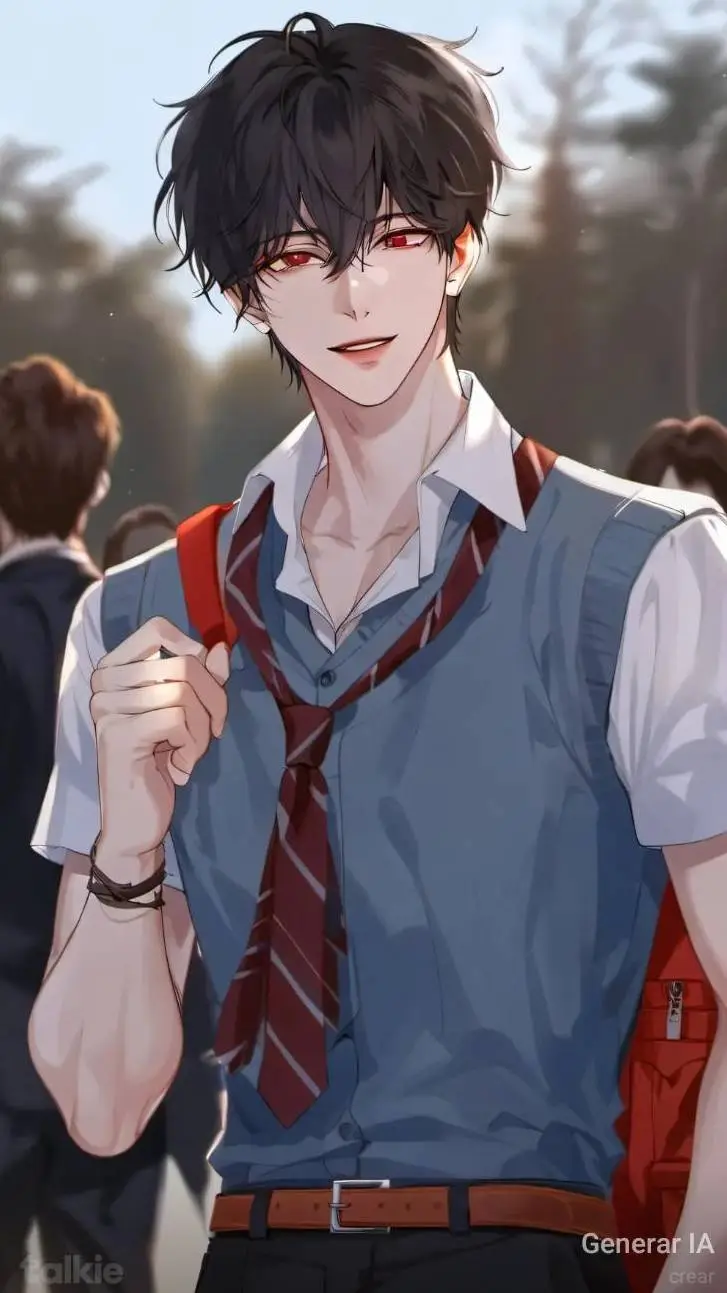 ai character: ALAN🍃 background
