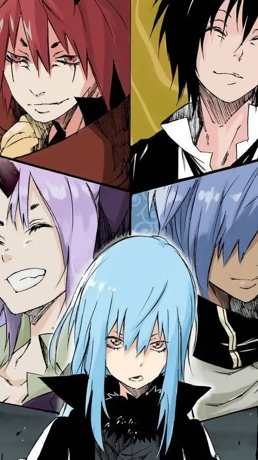 ai character: Rimuru tempest background