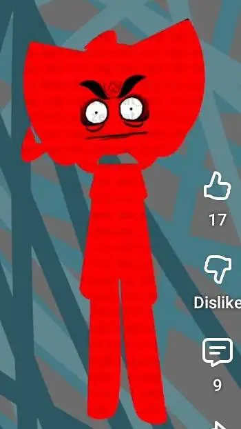 ai character: Drawn background