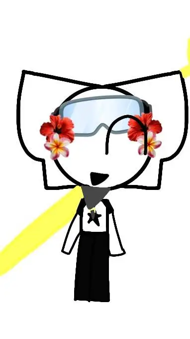 ai character: 🤍Aselya🌺 background