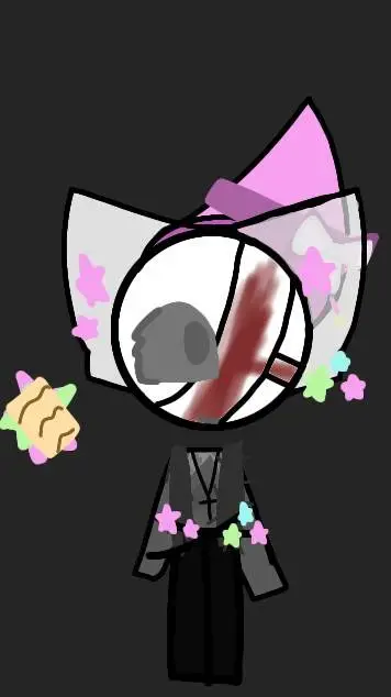 ai character: ♓🩷Michiko🍥🩵 background