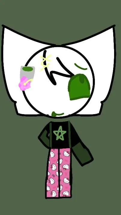 ai character: ˚ʚ🍵☆Matchan♡🌺ɞ˚ background