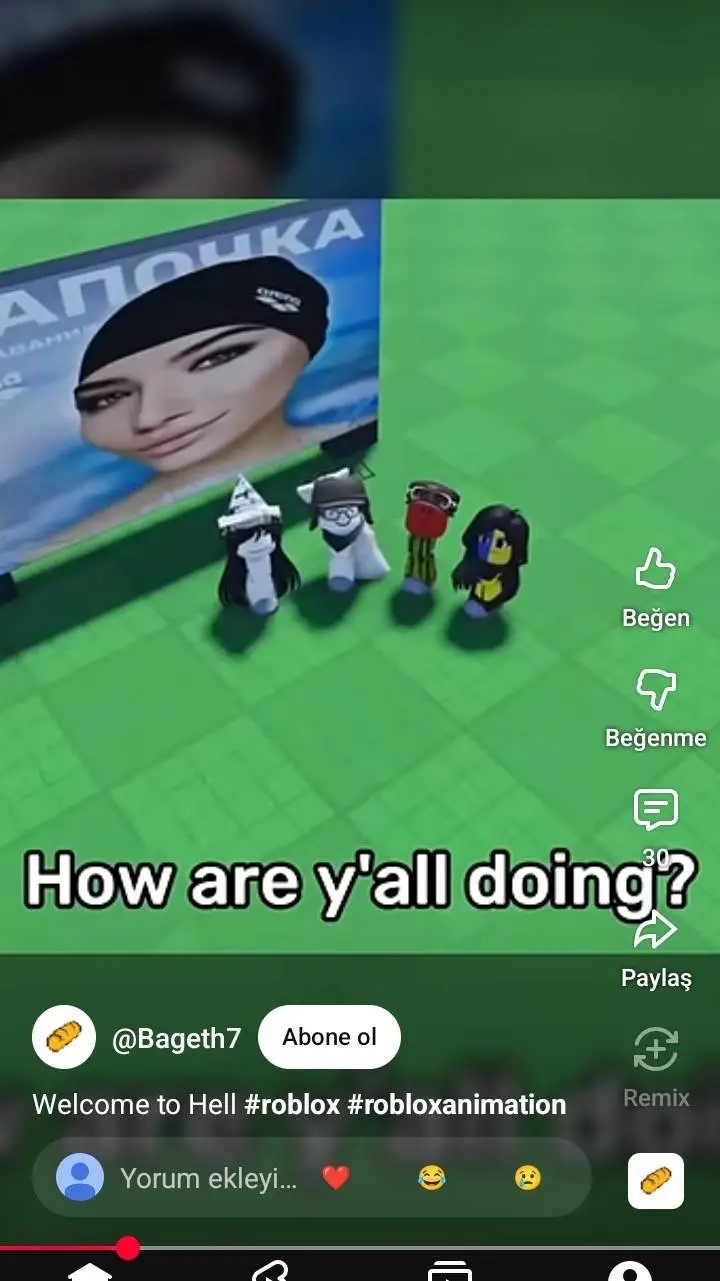 ai character: Mini Town background